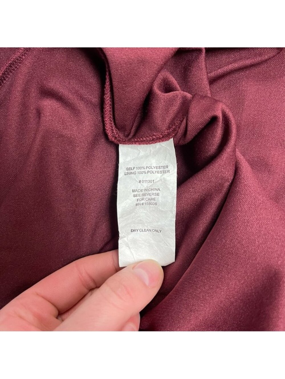 Birdy Grey Chiffon Halter Dress Women’s Medium Cabernet‎ KIKO - Picture 14 of 15